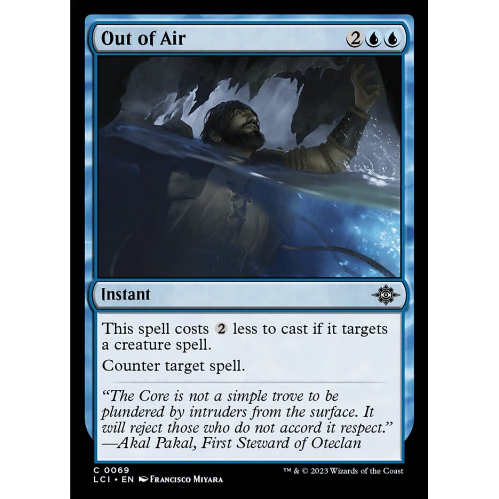 Out of Air common 69 Magic the Gathering The Lost Caverns of Ixalan