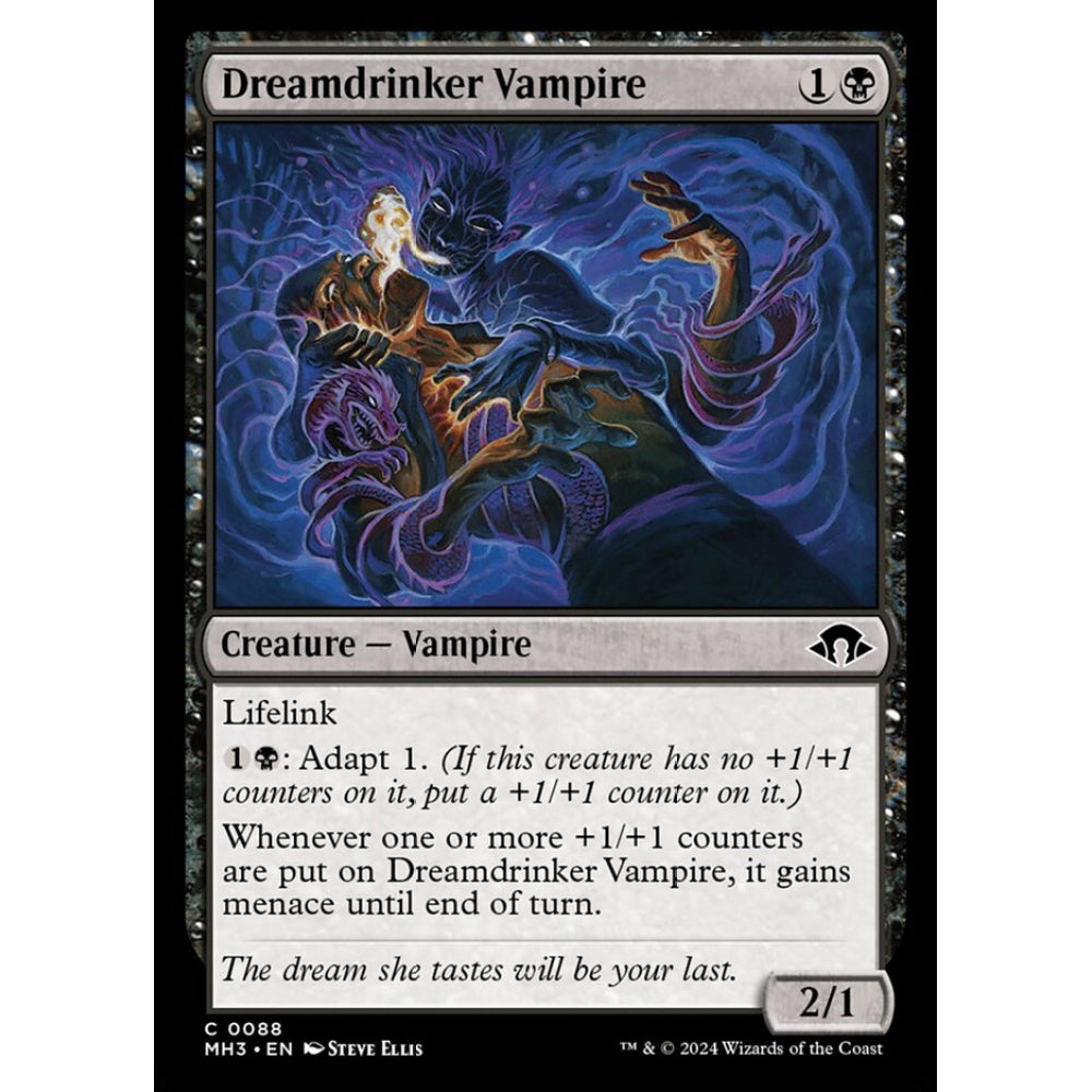 Dreamdrinker Vampire, 88, common, Magic: The Gathering, Modern Horizons 3