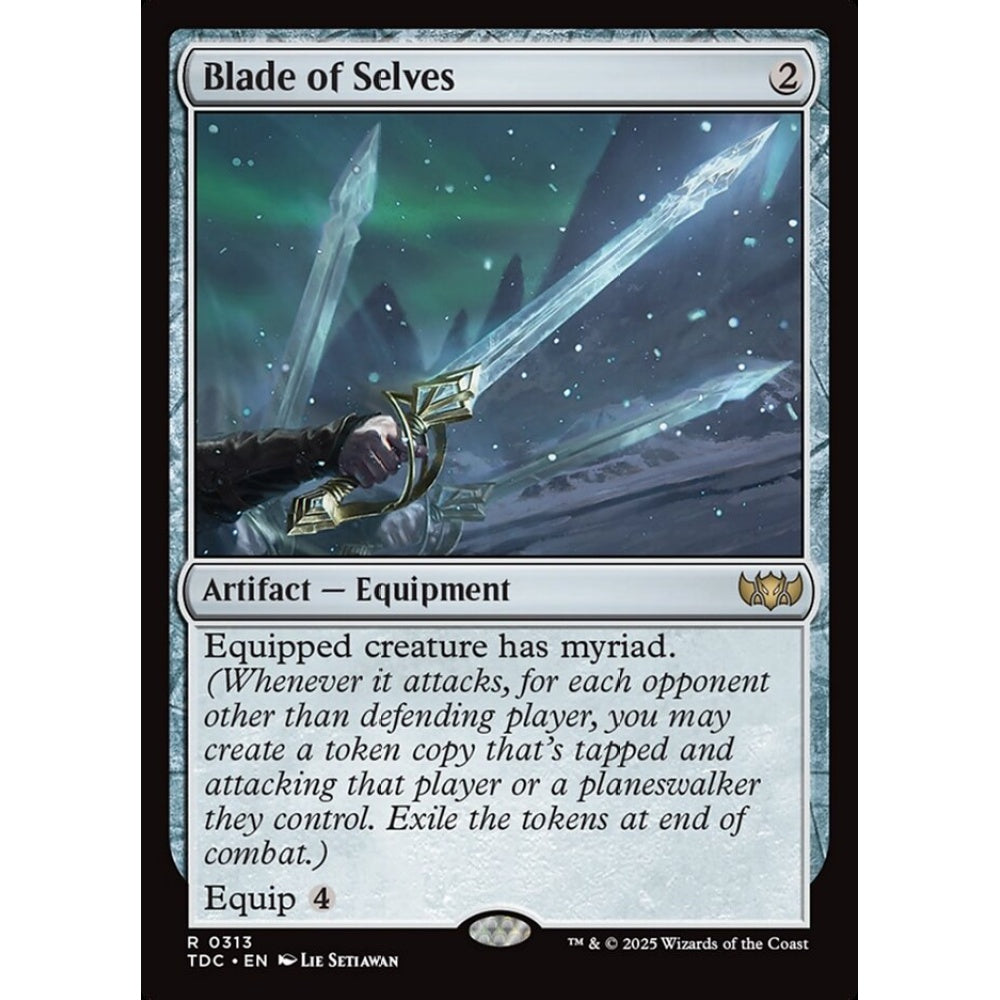 Blade of Selves rare 313 Magic the Gathering Tarkir: Dragonstorm Commander