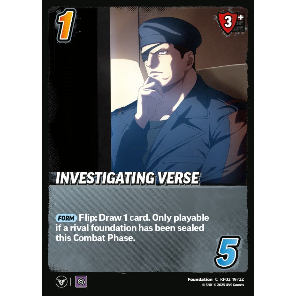 Investigating Verse 19/22 KF02 Universus The King of Fighters XV: Challenger Series: Team Rival Foundation C