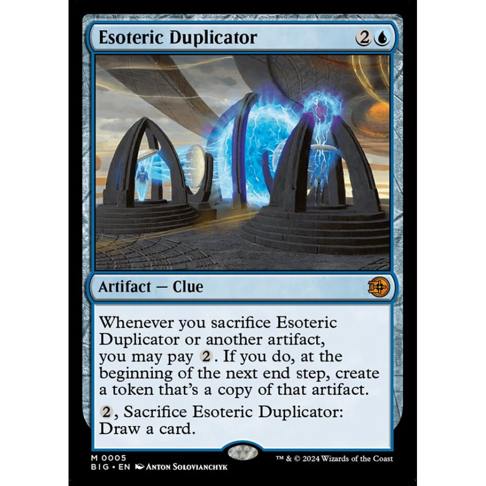 Esoteric Duplicator, 5, mythic, Magic: The Gathering, Outlaws of Thunder Junction