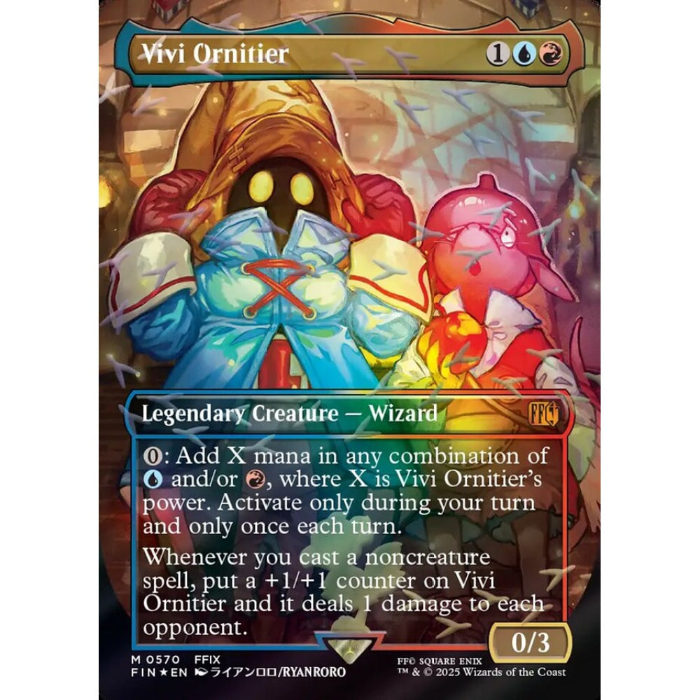 Vivi Ornitier mythic 570 Magic the Gathering Final Fantasy