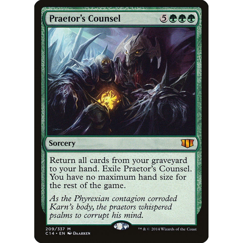Praetor's Counsel mythic 209 Magic the Gathering Commander 2014