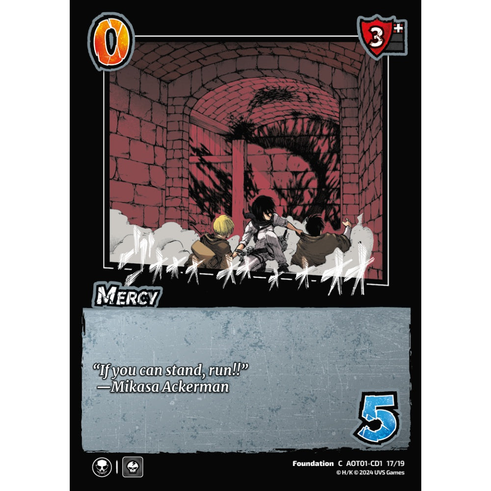 Mercy, 17/19, C, UniVersus, Attack on Titan: Battle for Humanity