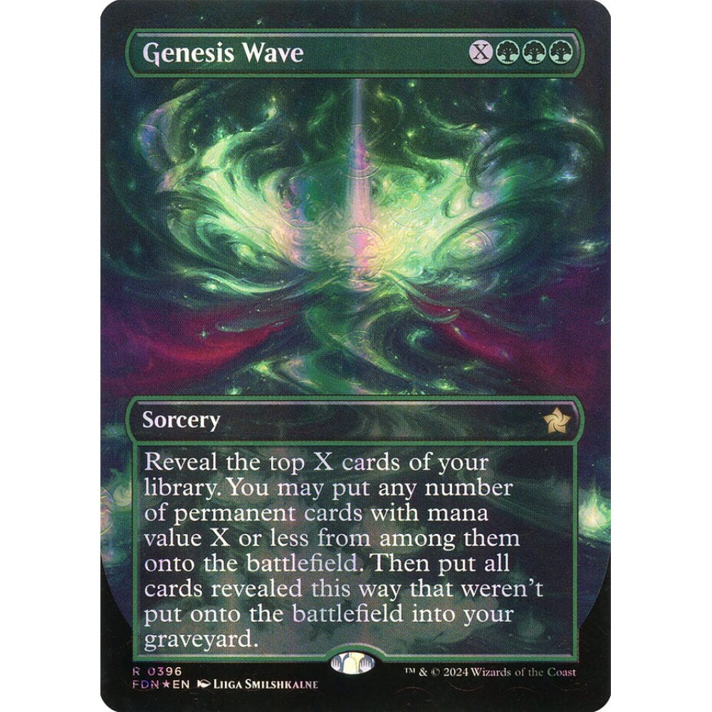 Genesis Wave, 396, rare, Magic: The Gathering, Foundations