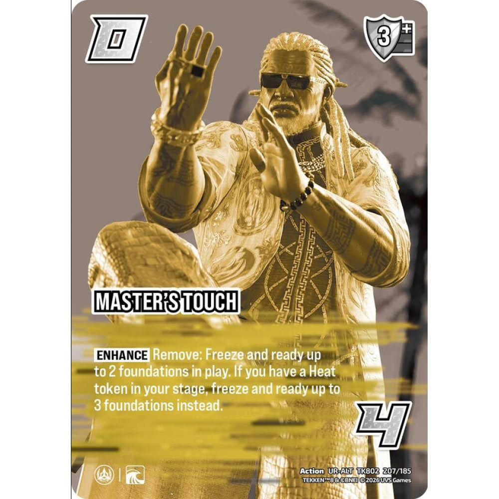 Master's Touch 207/185 TK802 Universus Tekken 8 Action UR-ALT