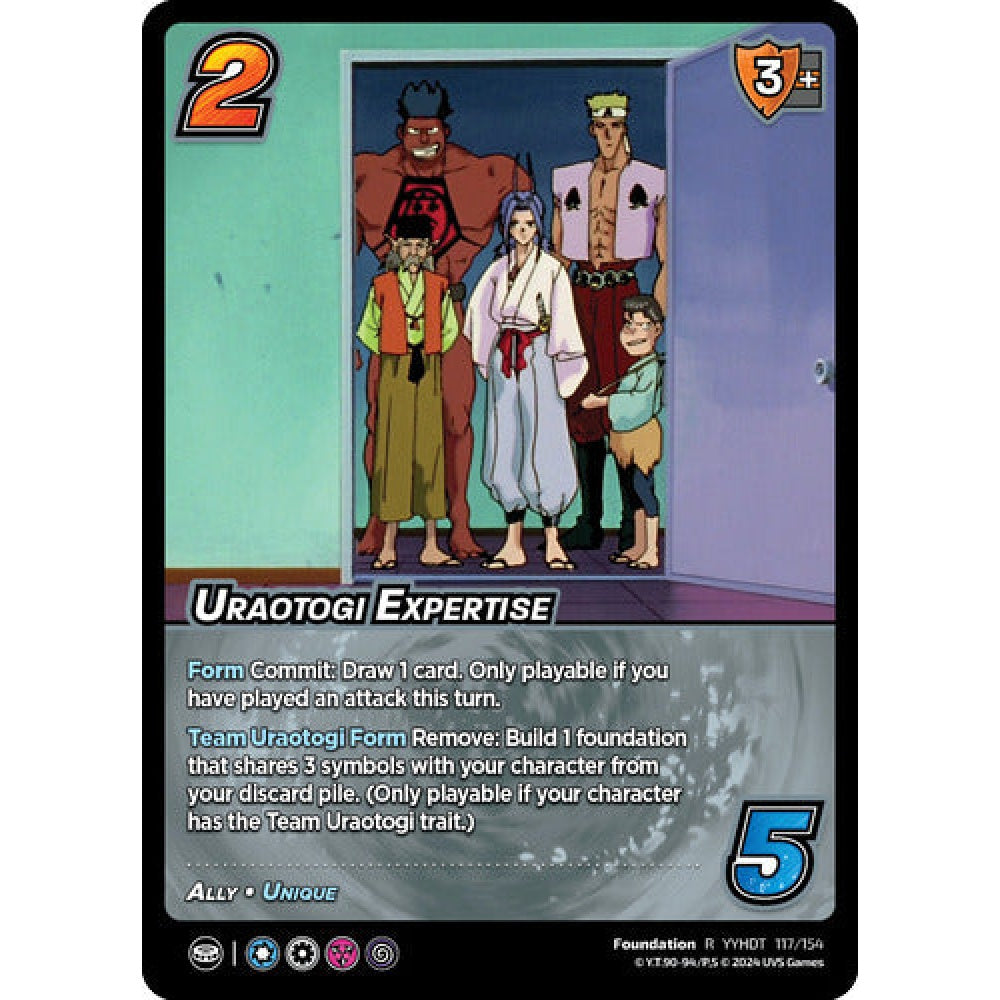 Uraotogi Expertise, 117/154, R, UniVersus, Yu Yu Hakusho: Dark Tournament