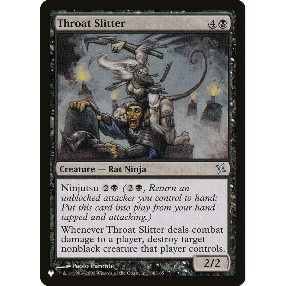 Throat Slitter uncommon BOK-88 Magic the Gathering The List