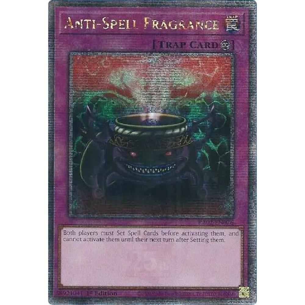 Anti-Spell Fragrance (Quarter Century Secret Rare) - RA02-EN076 QCR
