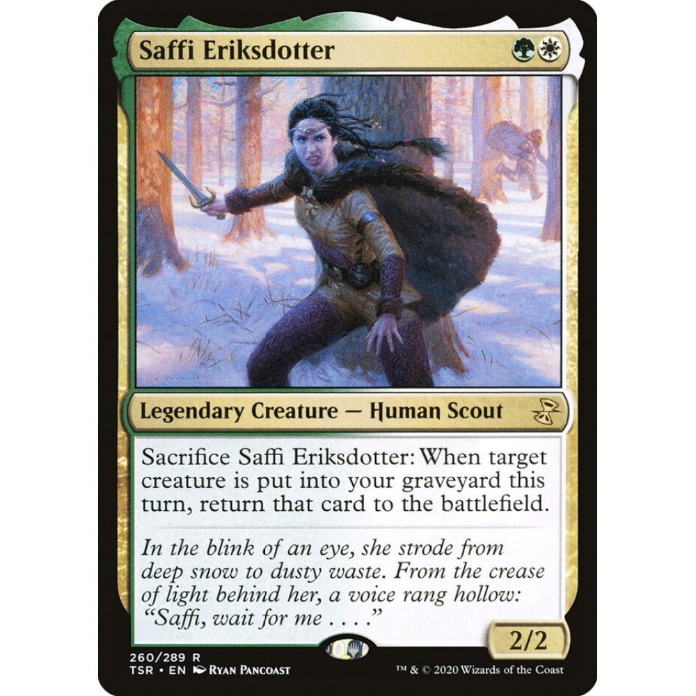 Saffi Eriksdotter rare 260 Magic the Gathering Time Spiral Remastered
