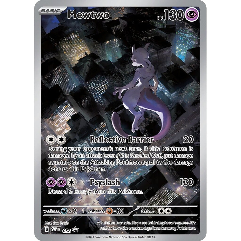 Mewtwo Promo 052 Pokemon Card Game Scarlet & Violet Promos
