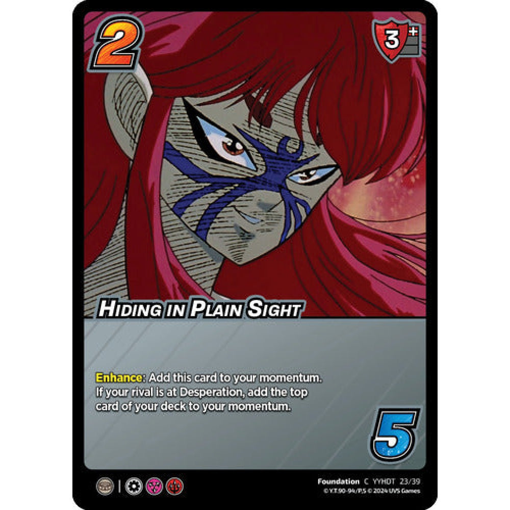 Hiding in Plain Sight, 23/39, C, UniVersus, Yu Yu Hakusho: Dark Tournament