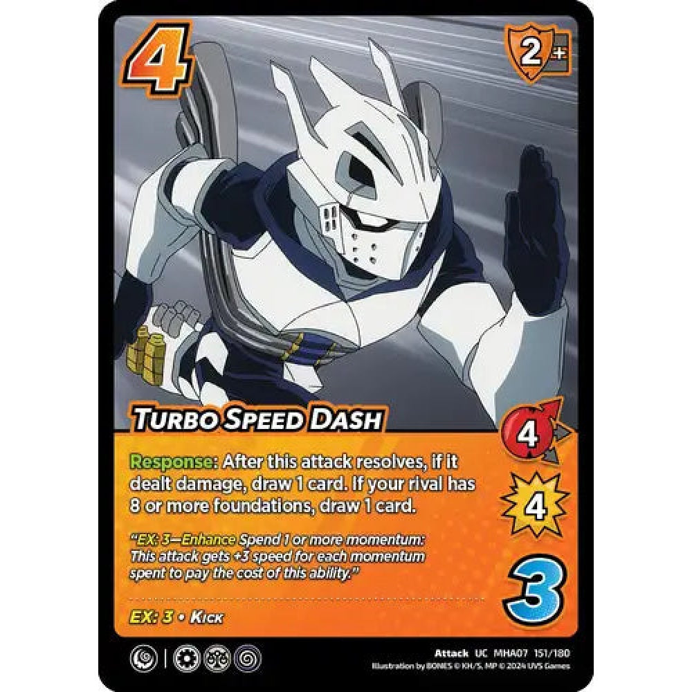 Turbo Speed Dash, 151/180, UC, UniVersus, MHA07 Girl Power