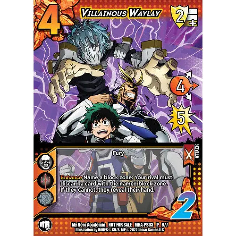 Villainous Waylay, 6/7, P, UniVersus, Promos