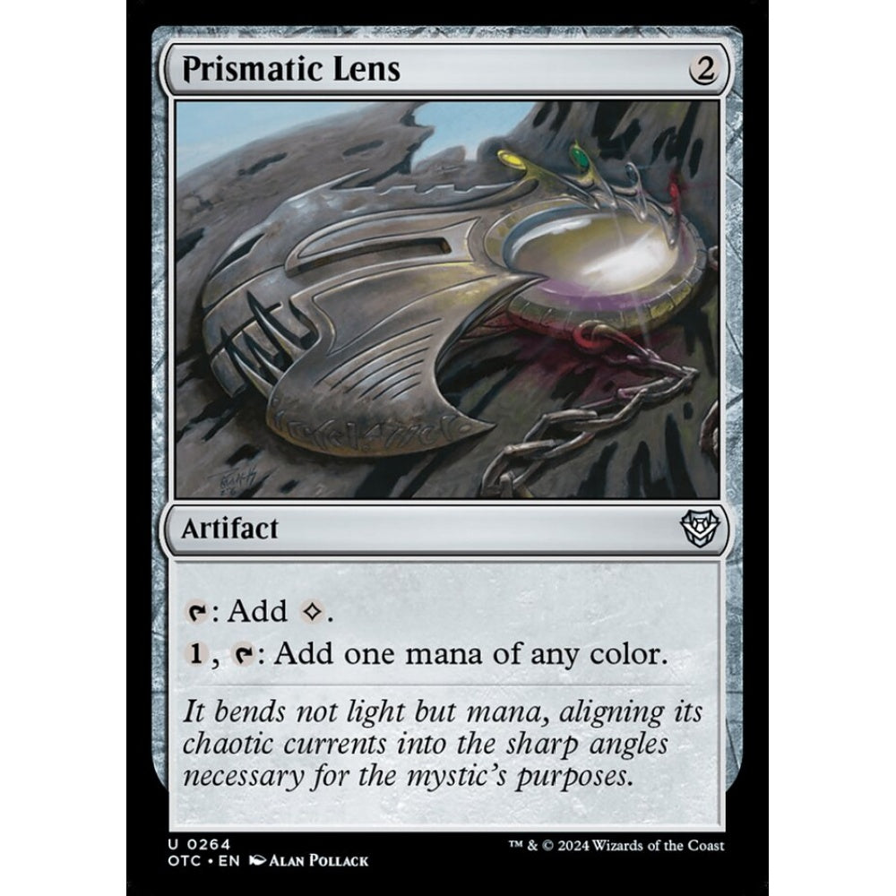 Prismatic Lens, 264, uncommon, Magic: The Gathering, Outlaws of Thunder Junction