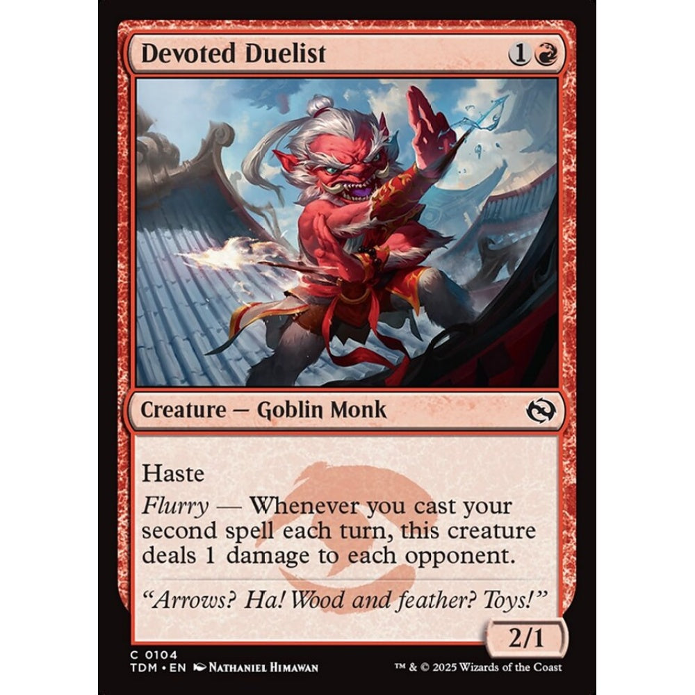Devoted Duelist common 104 Magic the Gathering Tarkir: Dragonstorm