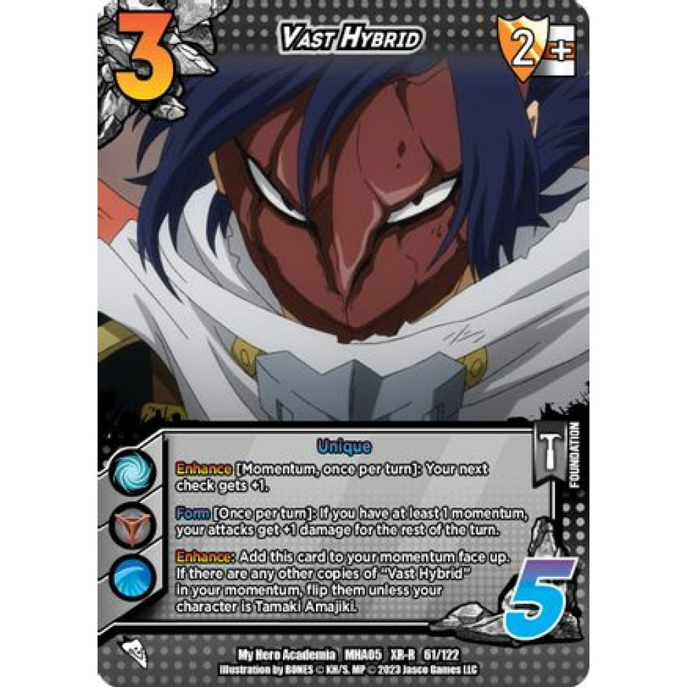 Vast Hybrid, 61/122, XR-R, UniVersus, MHA05 Undaunted Raid