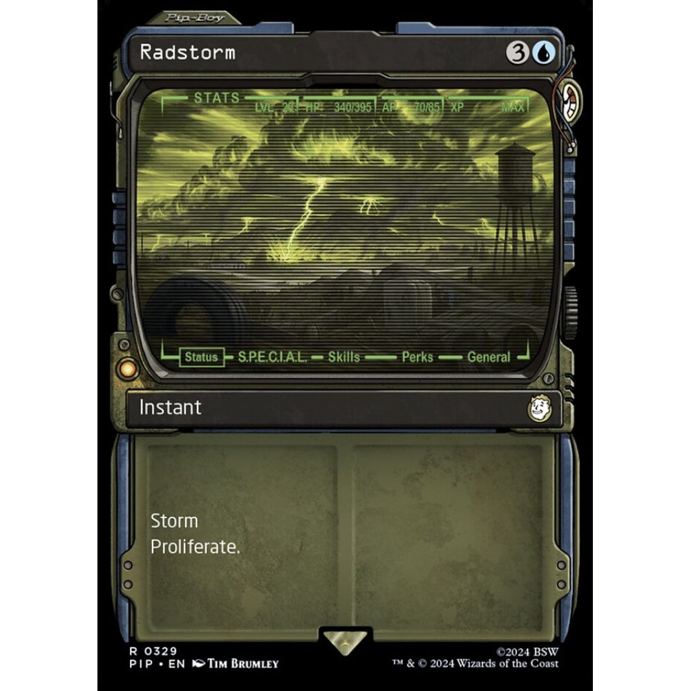 Radstorm rare 329 Magic the Gathering Fallout