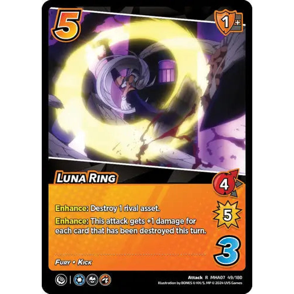 Luna Ring, 49/180, R, UniVersus, MHA07 Girl Power