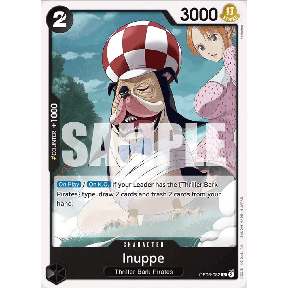 Inuppe, OP06-082, Common, One Piece, Wings of the Captain
