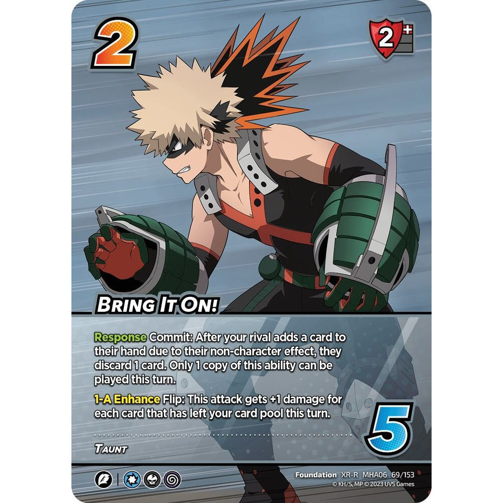 Bring It On!, 69/153, MHA06, Universus, MHA06 Jet Burn, nan