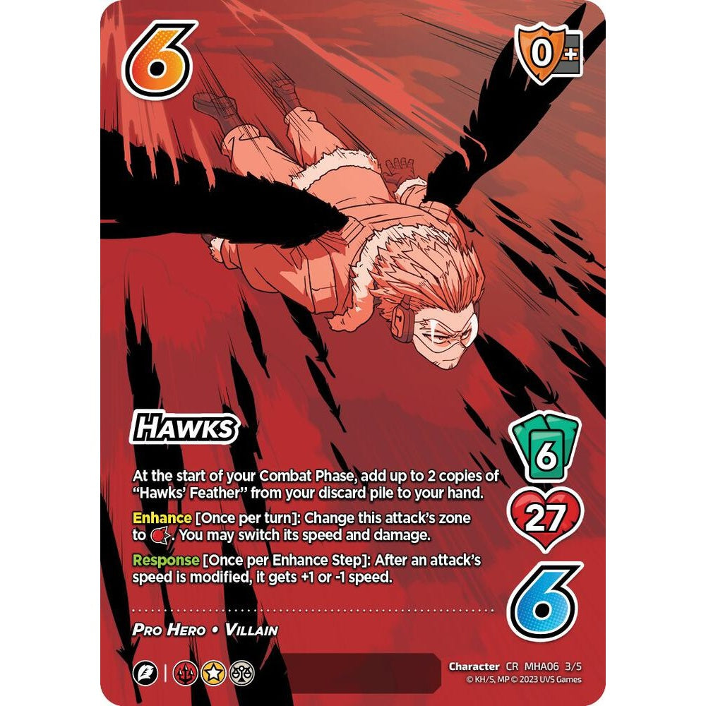 Hawks, 3/5, MHA06, Universus, MHA06 Jet Burn, nan
