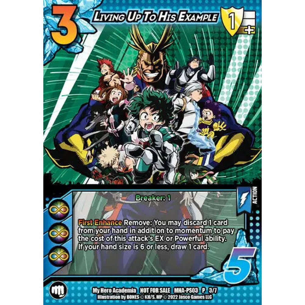 Living Up To His Example, 3/7, P, UniVersus, Promos