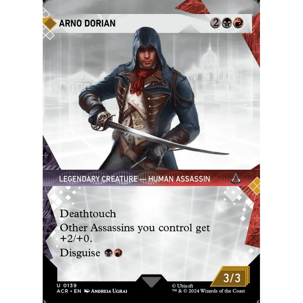 Arno Dorian uncommon 139 Magic the Gathering Assassin's Creed