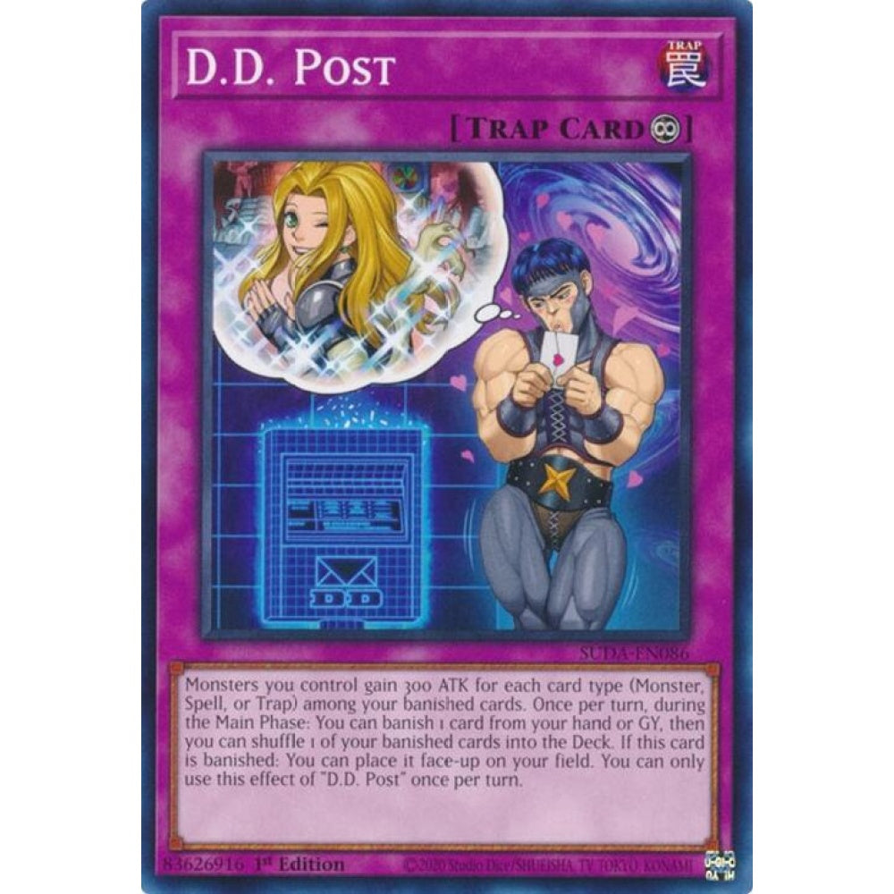 D.D. Post SUDA-EN086 Common Yu-Gi-Oh Supreme Darkness