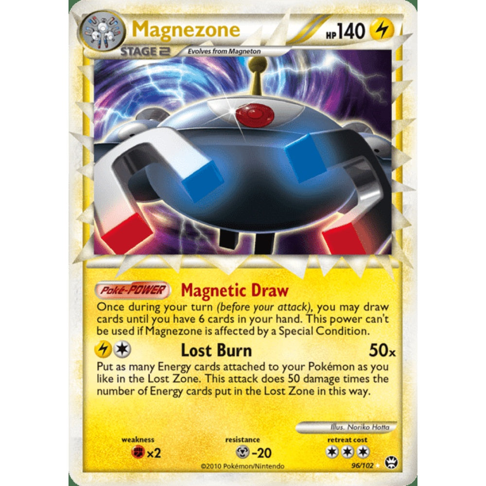 Magnezone Double Rare 96/102 Pokemon Card Game Triumphant