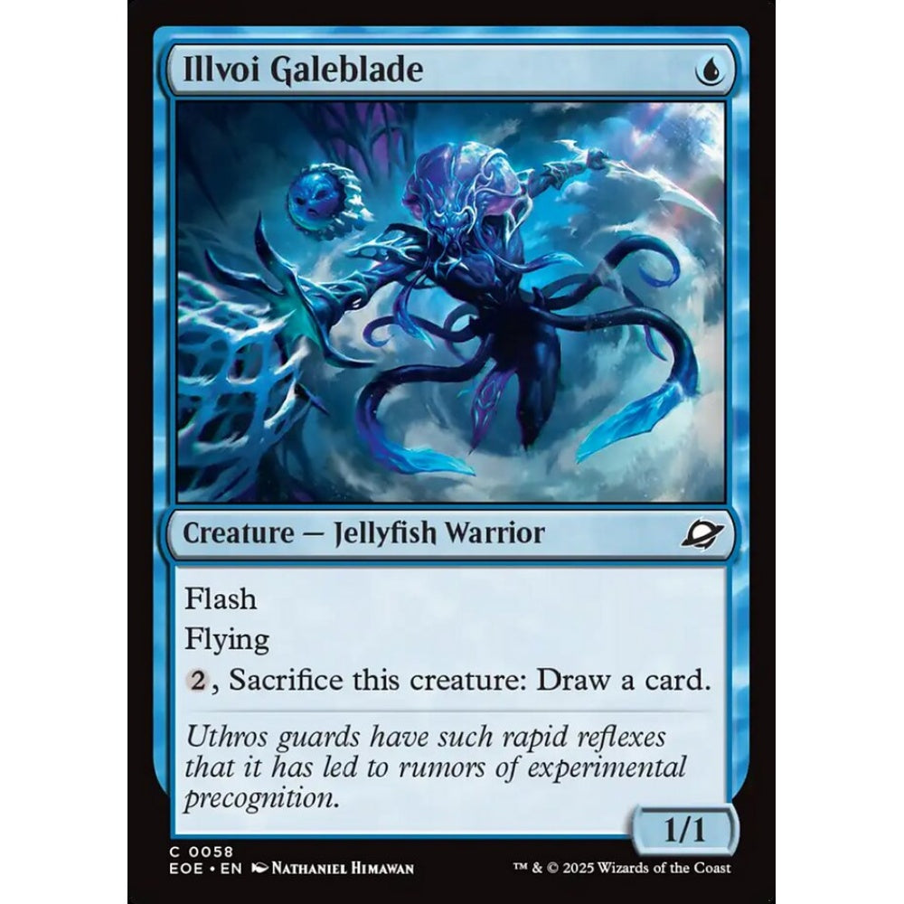 Illvoi Galeblade common 58 Magic the Gathering Edge of Eternities
