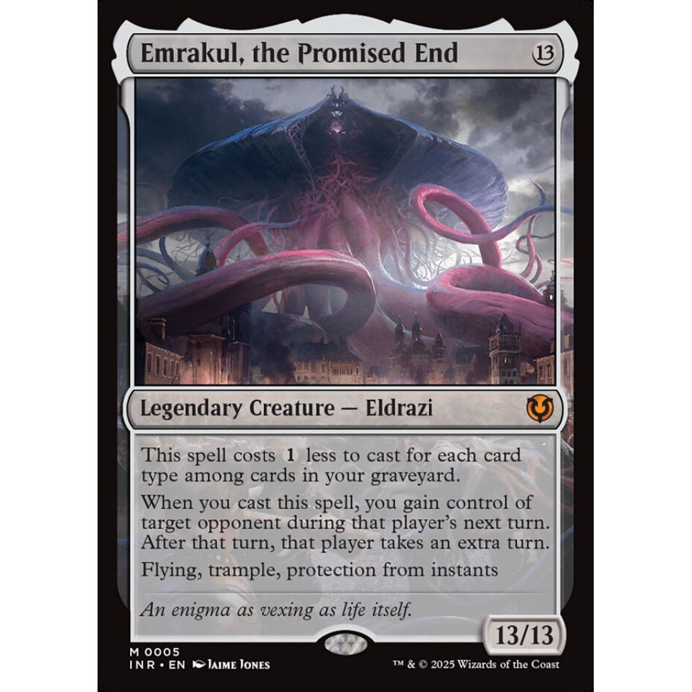 Emrakul, the Promised End, 5, mythic, Magic: The Gathering, Innistrad Remastered