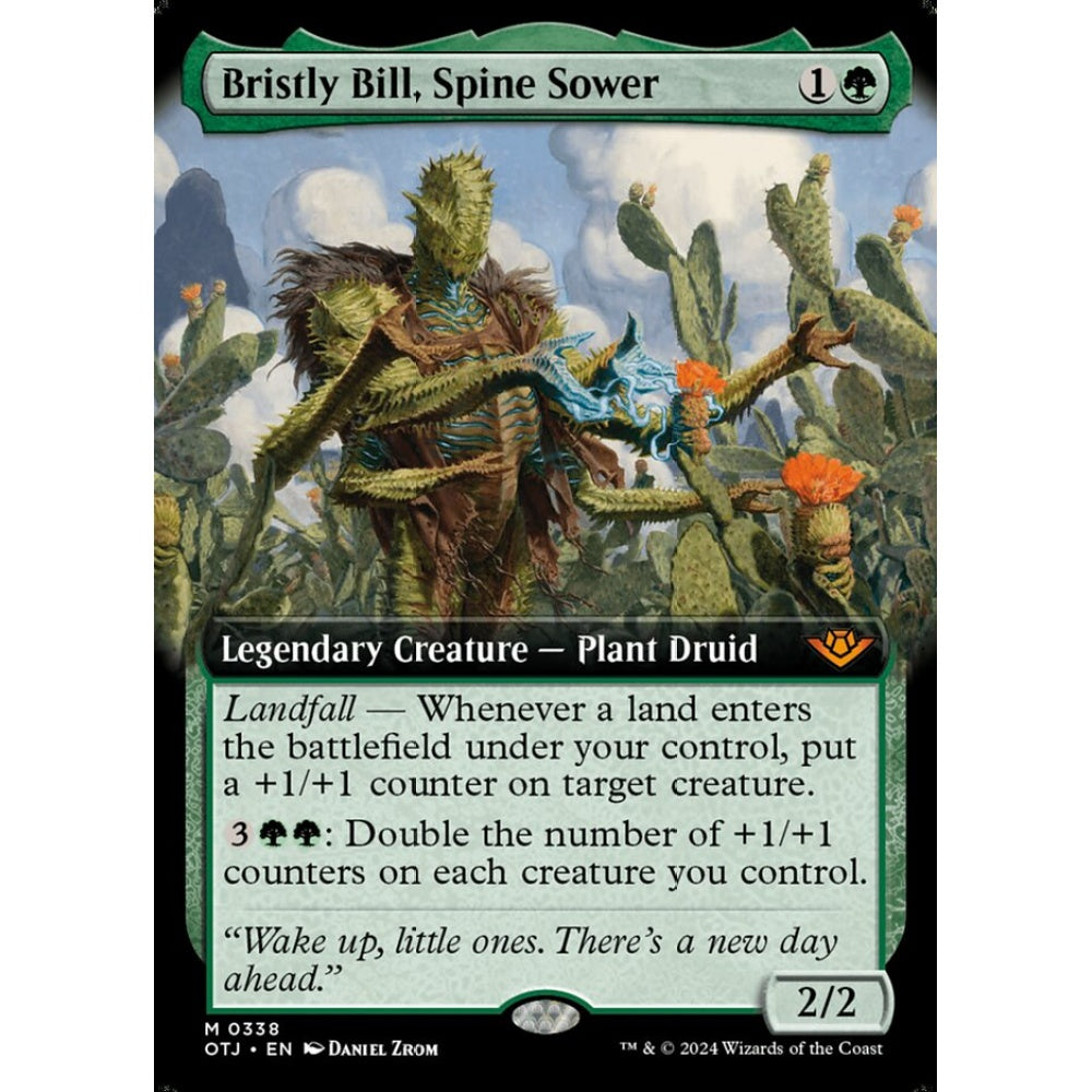 Bristly Bill, Spine Sower, 338, mythic, Magic: The Gathering, Outlaws of Thunder Junction