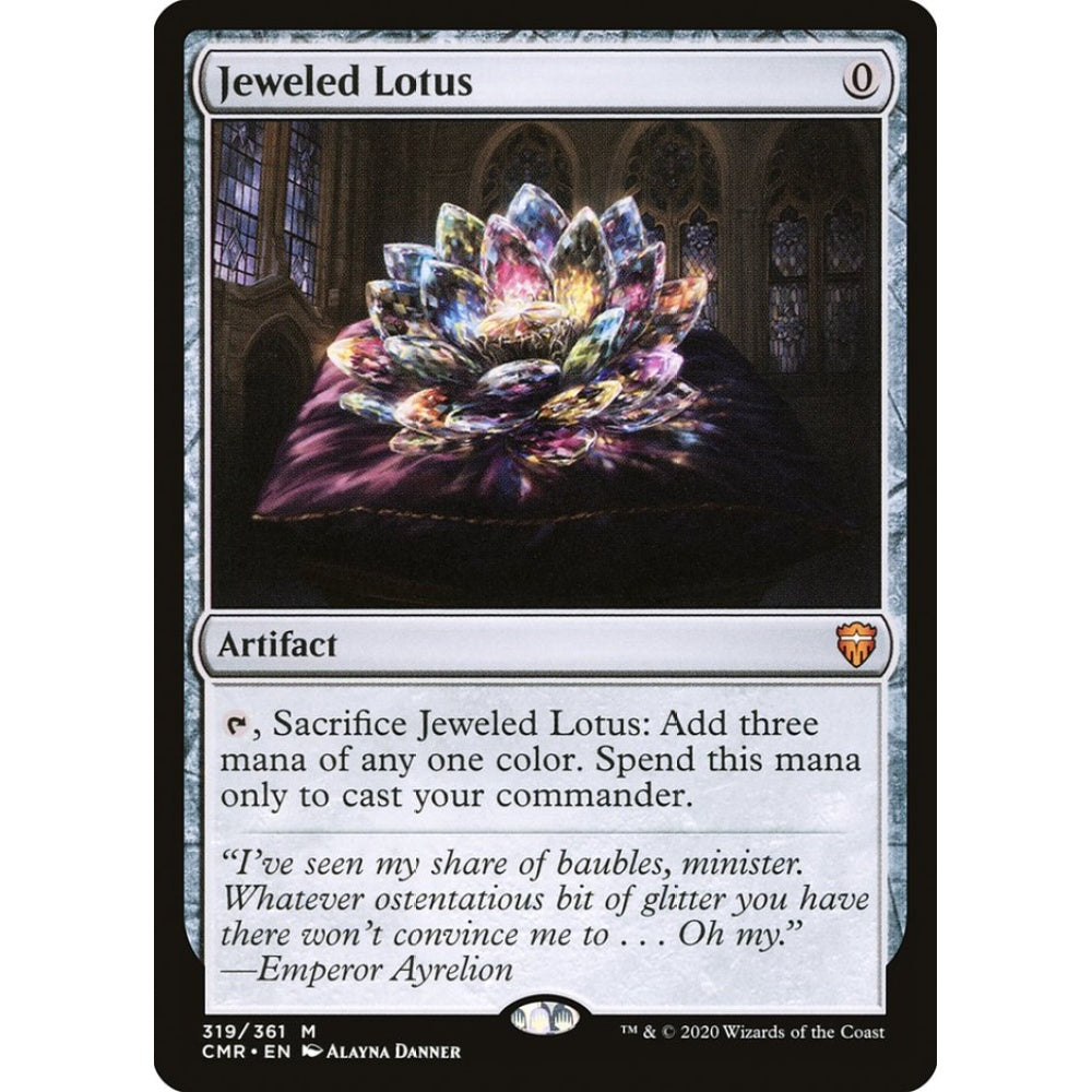 Jeweled Lotus mythic 319 Magic the Gathering Commander Legends