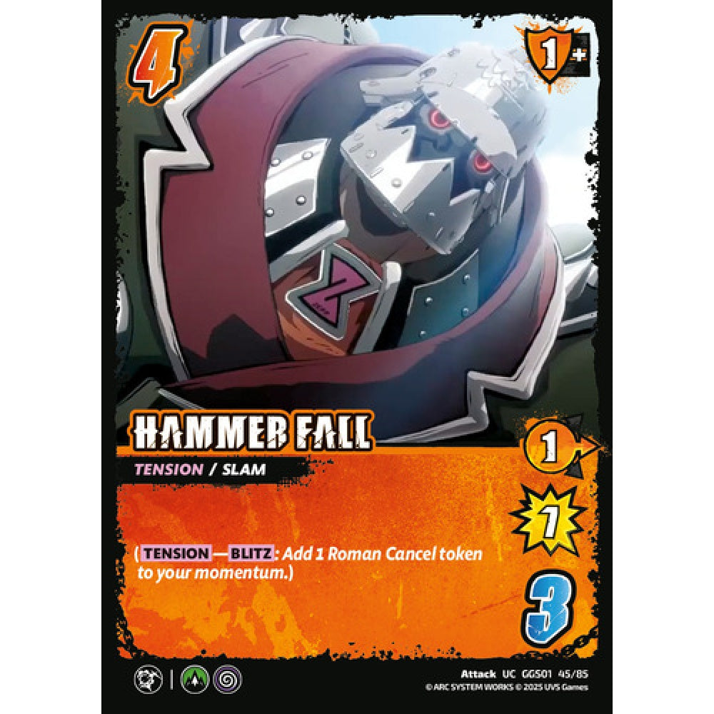Hammer Fall 45/85 Universus Card Game Guilty Gear -Strive- UC Non-Foil