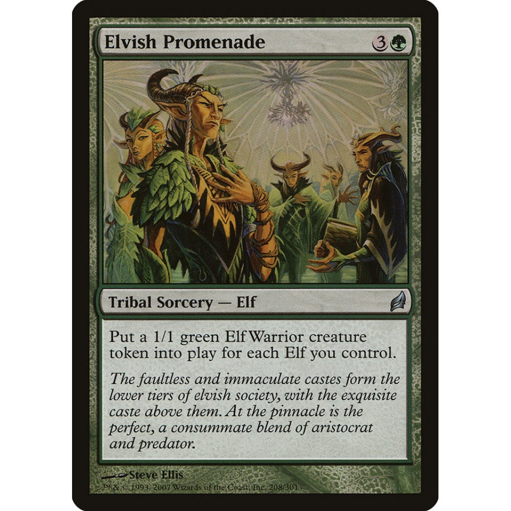 Elvish Promenade uncommon 208 Magic the Gathering Lorwyn