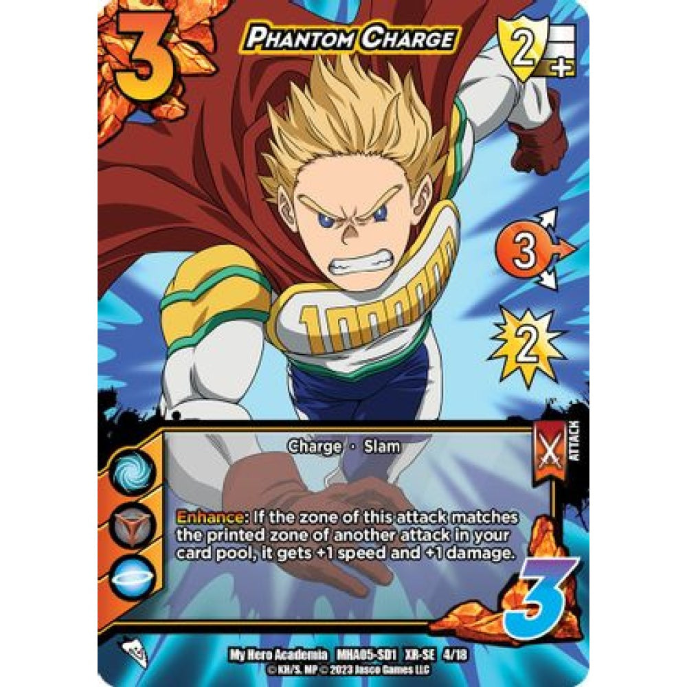 Phantom Charge, 4/18, XR-SE, UniVersus, MHA05 Undaunted Raid