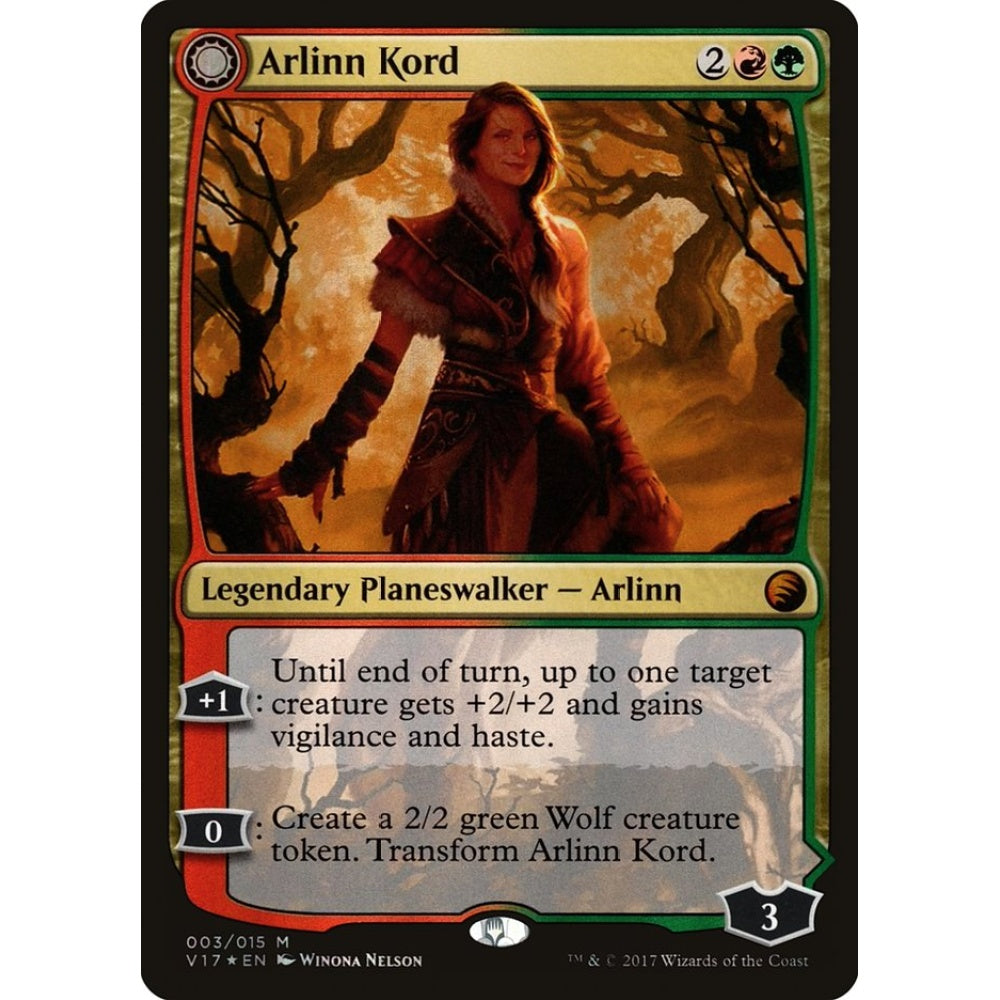 Arlinn Kord // Arlinn, Embraced by the Moon mythic 3 Magic the Gathering From the Vault: Transform