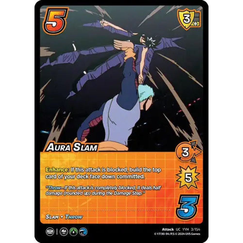 Aura Slam, 3/154, UC, UniVersus, Yu Yu Hakusho: Dark Tournament