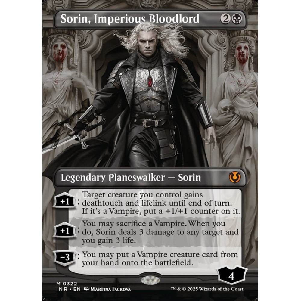 Sorin, Imperious Bloodlord, 322, mythic, Magic: The Gathering, Innistrad Remastered