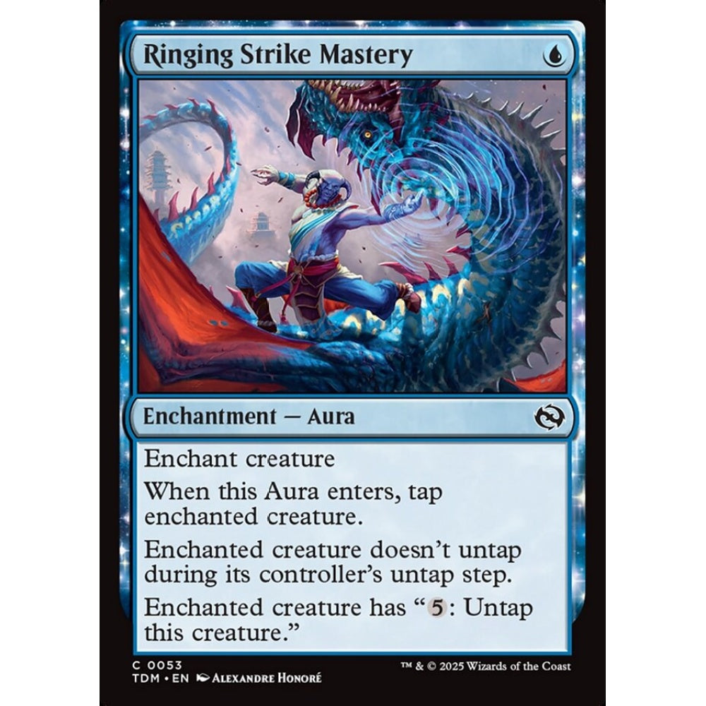 Ringing Strike Mastery common 53 Magic the Gathering Tarkir: Dragonstorm