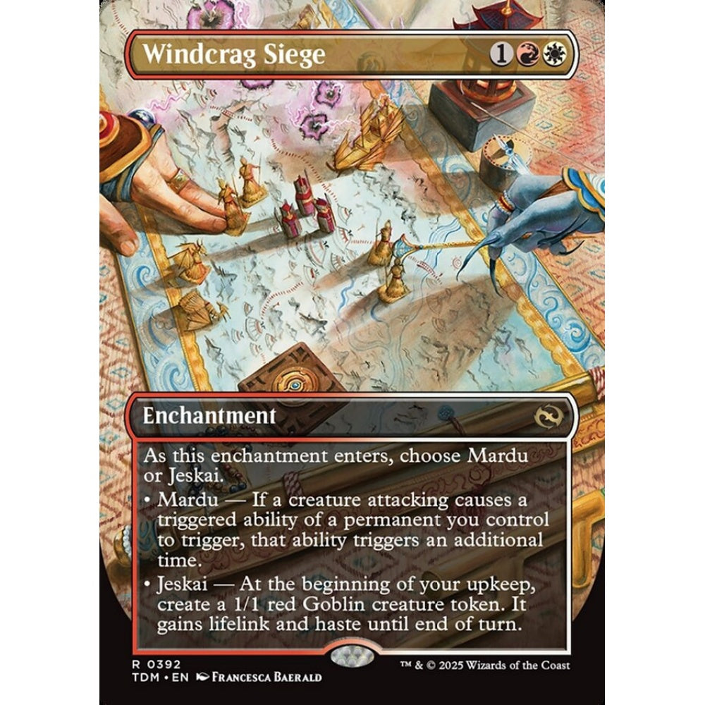 Windcrag Siege rare 392 Magic the Gathering Tarkir: Dragonstorm