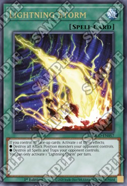 Lightning Storm (V.1 - Ultra Rare)