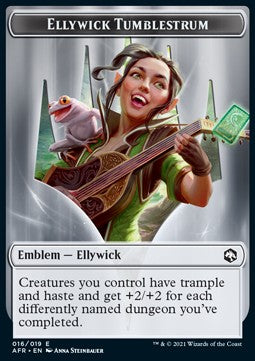 Ellywick Tumblestrum Emblem // Devil Token (R 1/1)