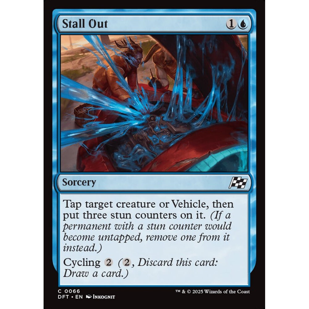 Stall Out, 66, common, Magic: The Gathering, Aetherdrift