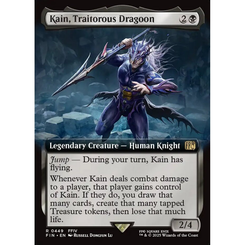 Kain, Traitorous Dragoon rare 449 Magic the Gathering Final Fantasy