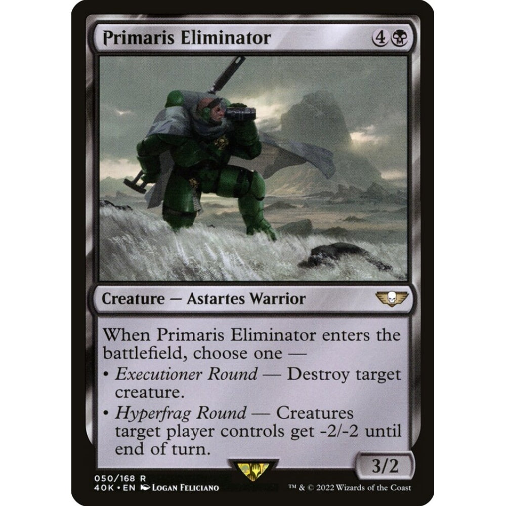 Primaris Eliminator rare 50 Magic the Gathering Warhammer 40,000 Commander