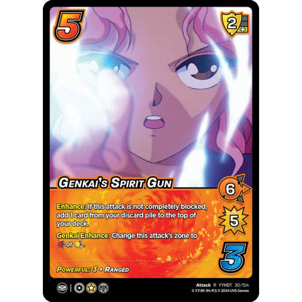 Genkai's Spirit Gun, 30/154, R, UniVersus, Yu Yu Hakusho: Dark Tournament