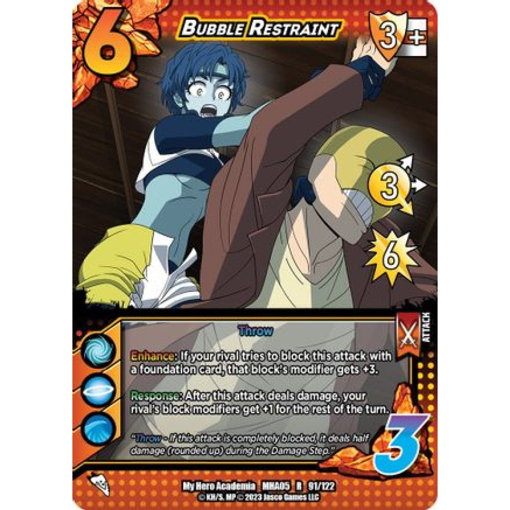 Bubble Restraint, 91/122, R, UniVersus, MHA05 Undaunted Raid