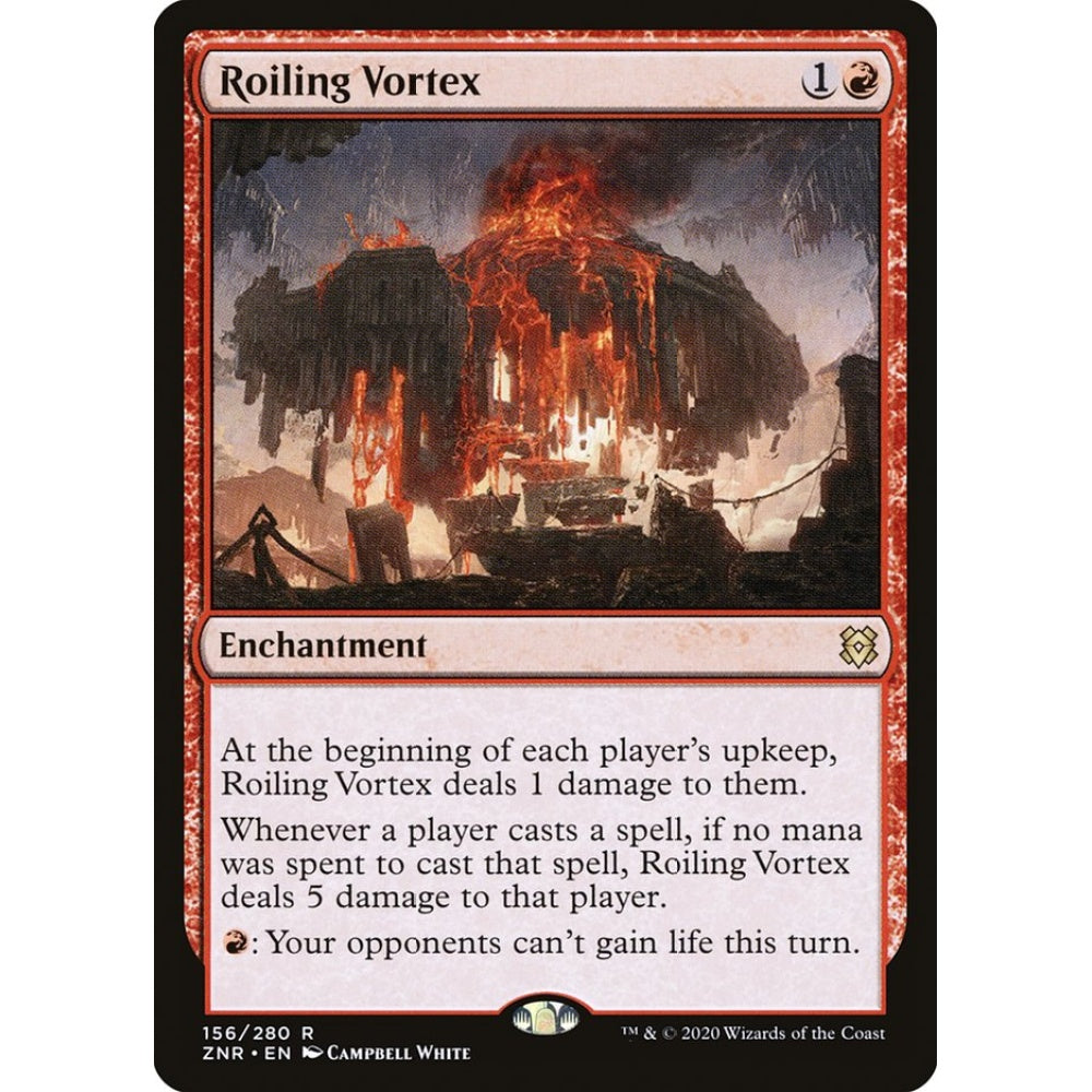 Roiling Vortex rare 156 Magic the Gathering Zendikar Rising